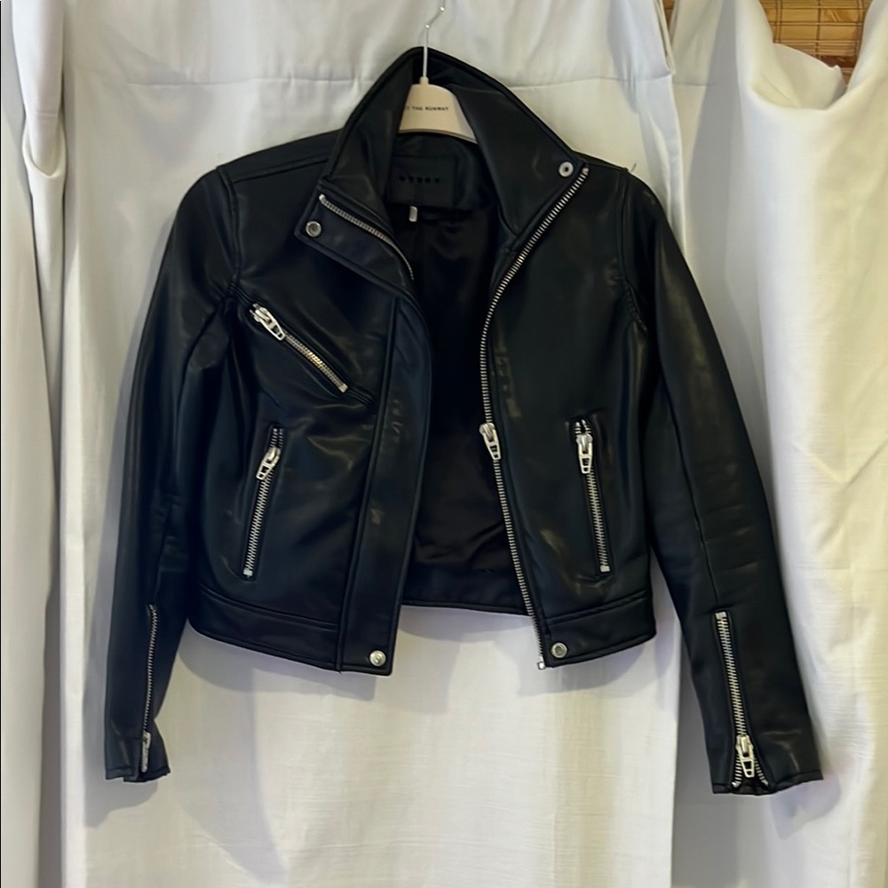 Blank NYC Black Leather Jacket